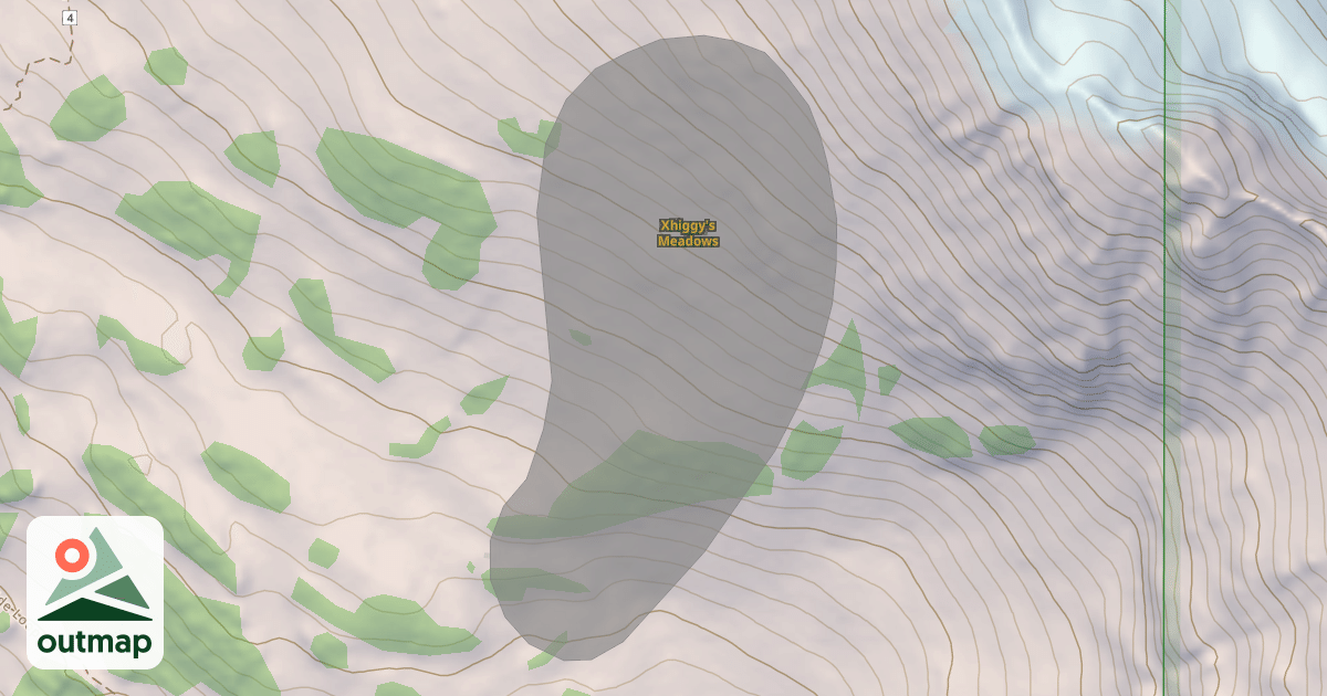 Map of Xhiggy's Meadows