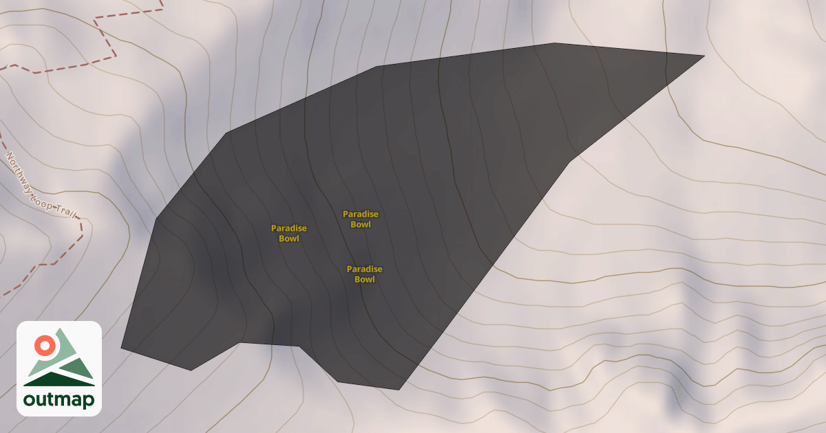 Map of Paradise Bowl
