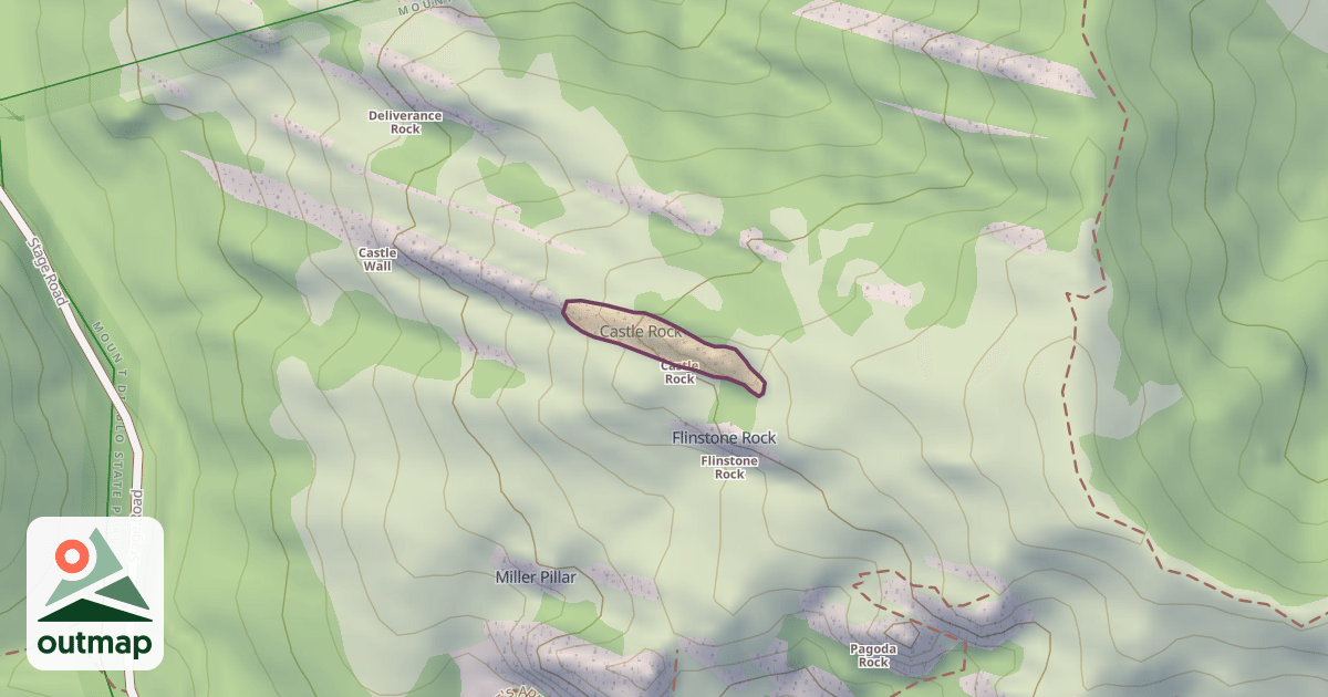 Map of Castle Rock