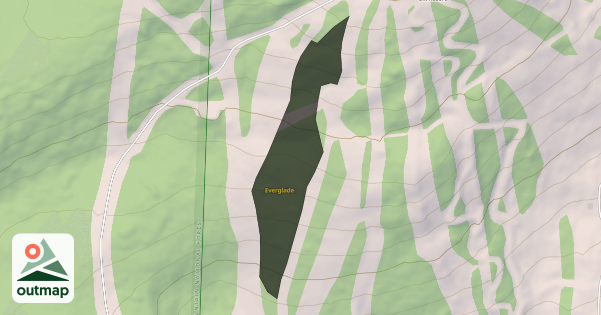 Map of Everglade