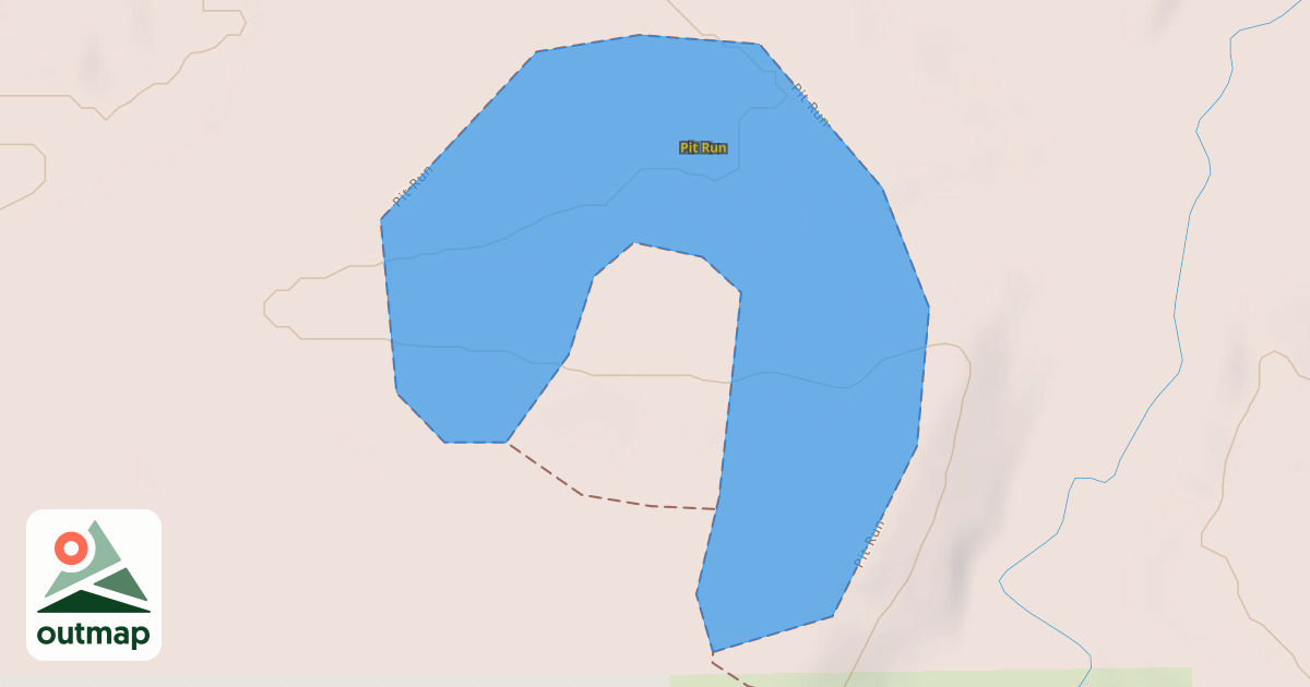 Map of Pit Run