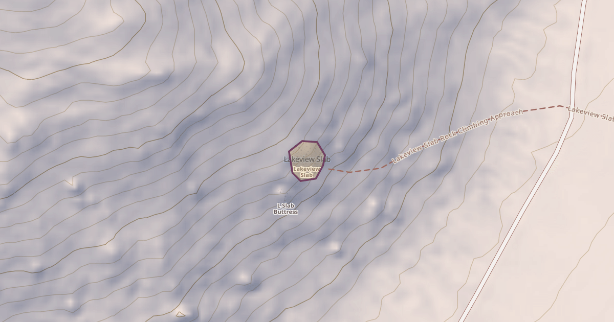 Map preview of Lakeview Slab