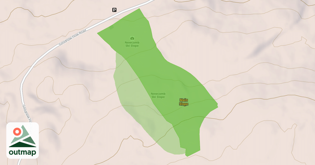 Map of Main Slope
