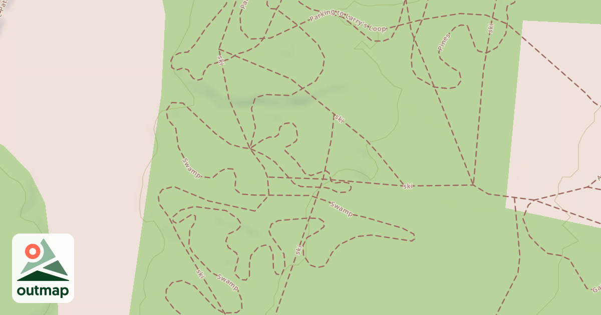 Map of Loopette de Swamp