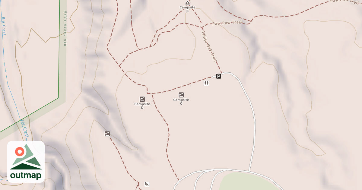 Map of Campsite C