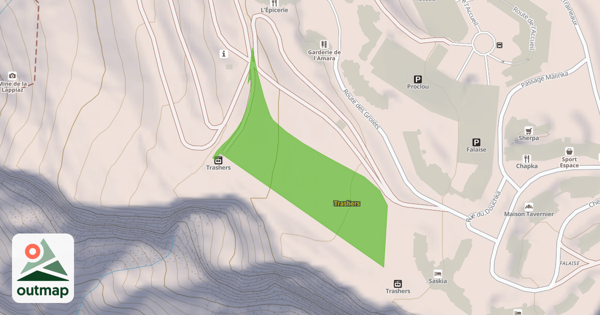 Map of Trashers