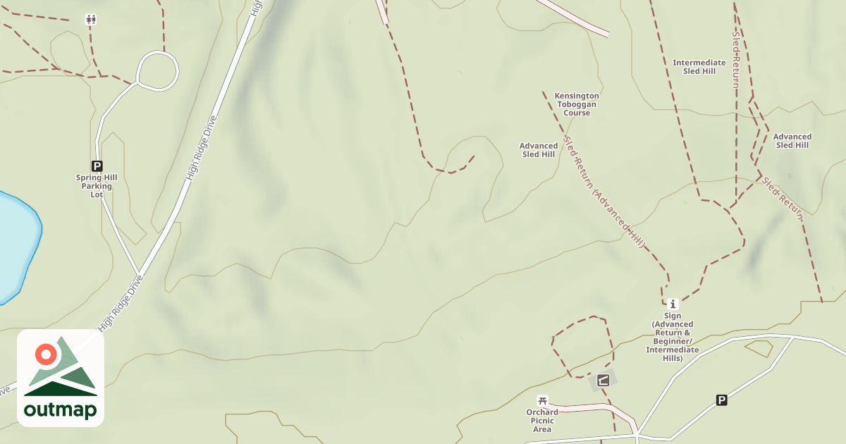Map of Snowboard Hill