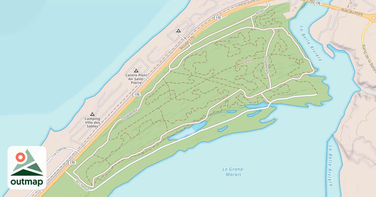 Map of Singletrack