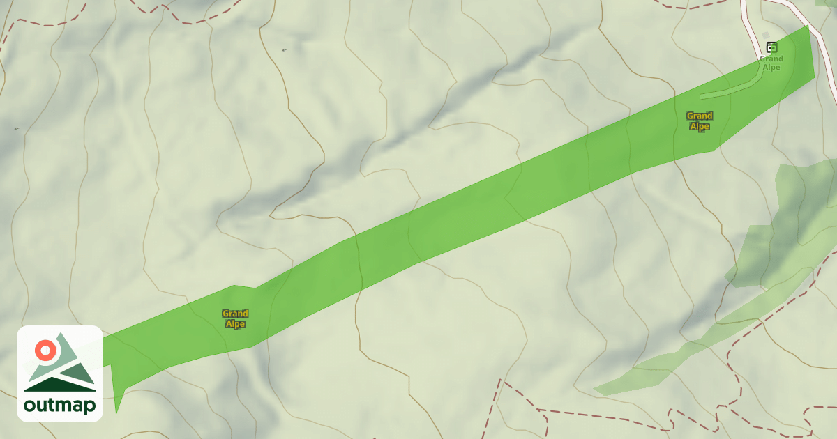 Map of Grand Alpe