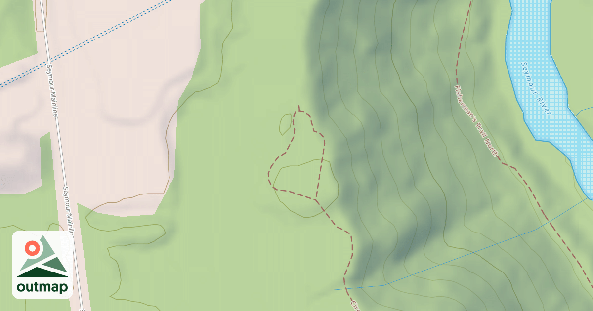 Map of Circuit 8 North Loop
