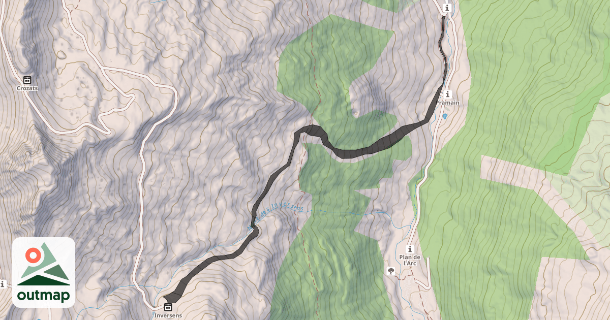 Map of Crozats