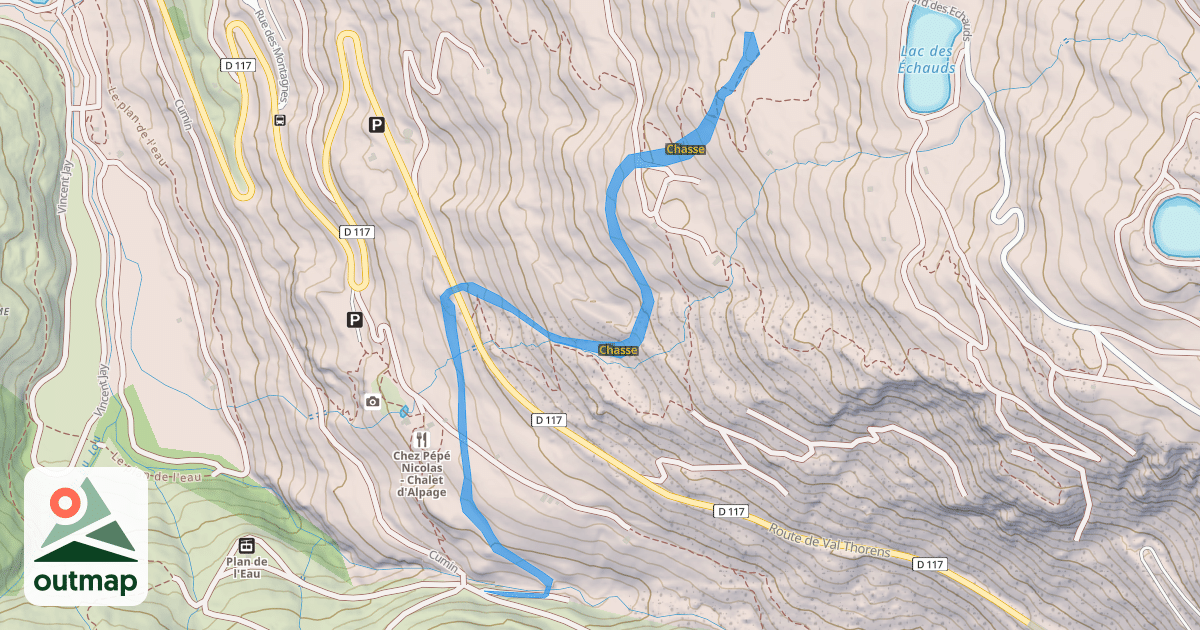 Map of Chasse