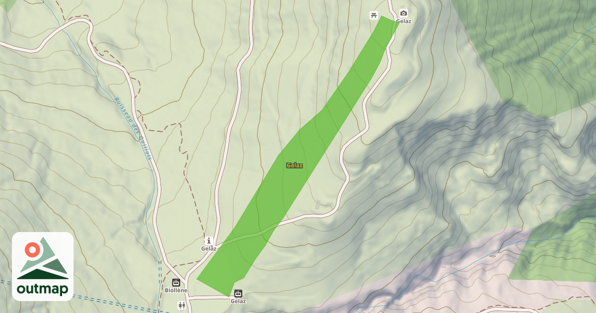 Map of Gelaz