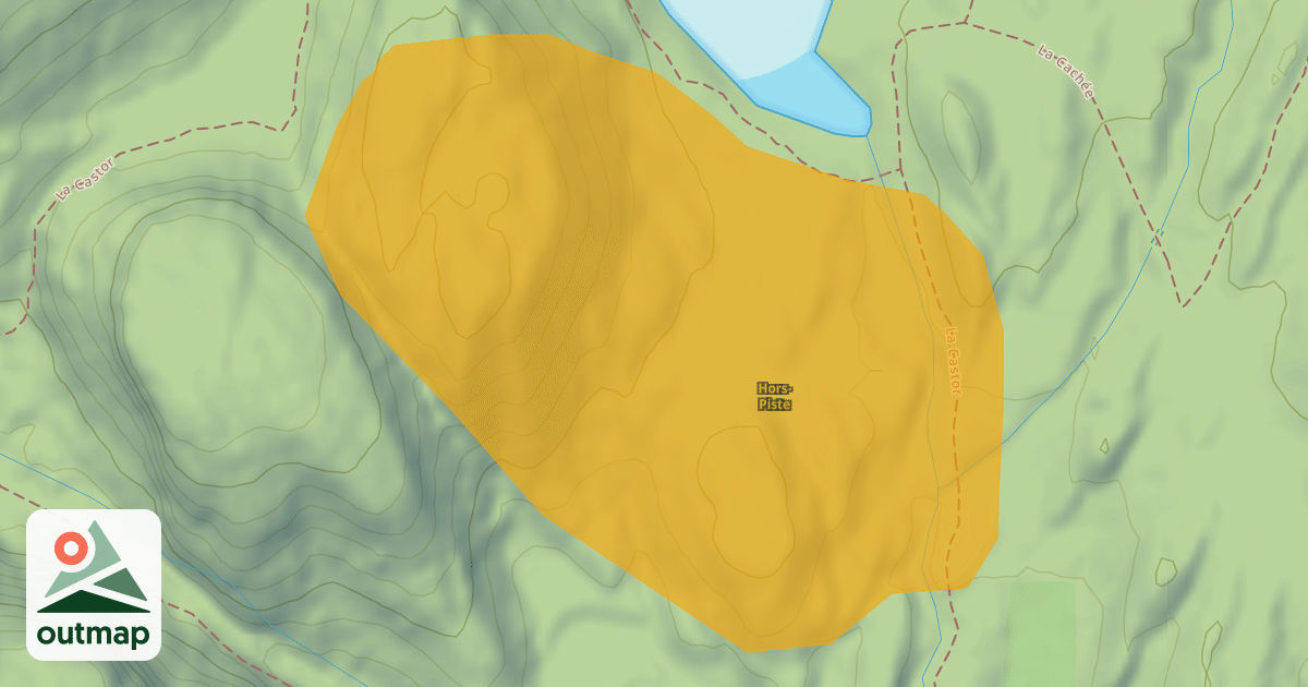 Map of Hors-Piste