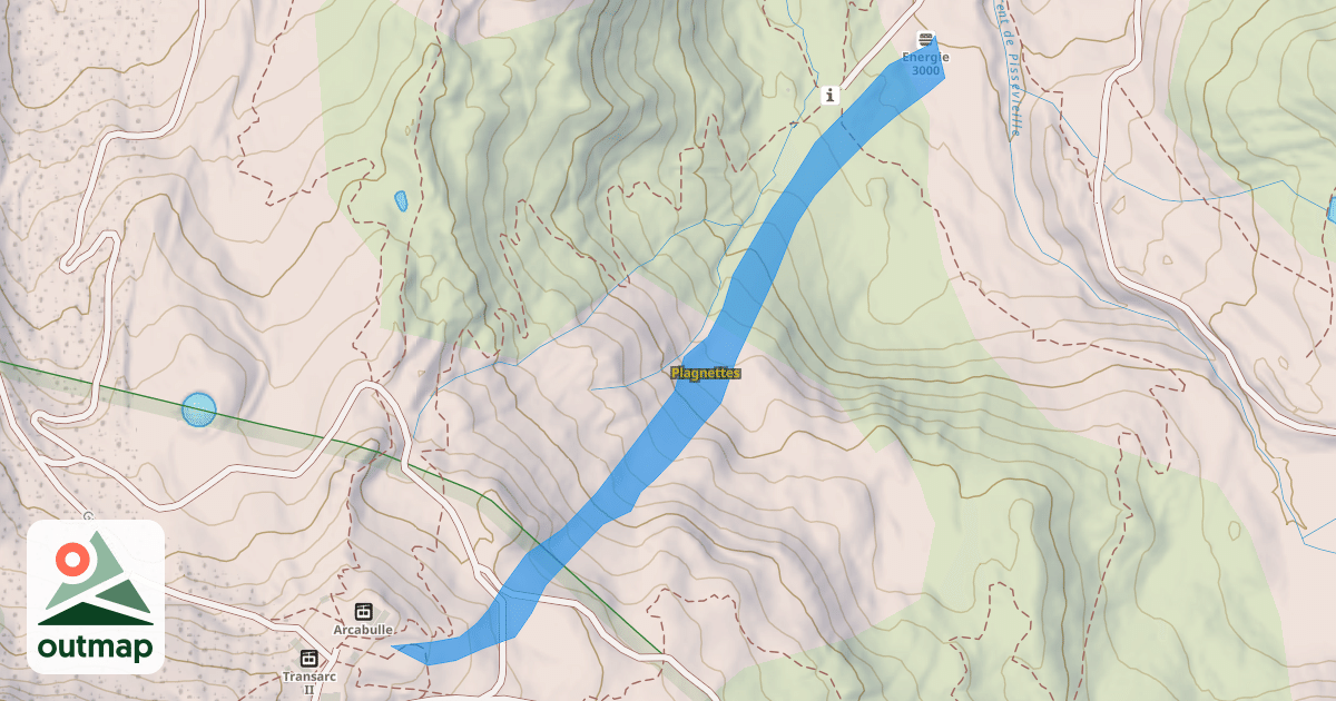 Map of Plagnettes