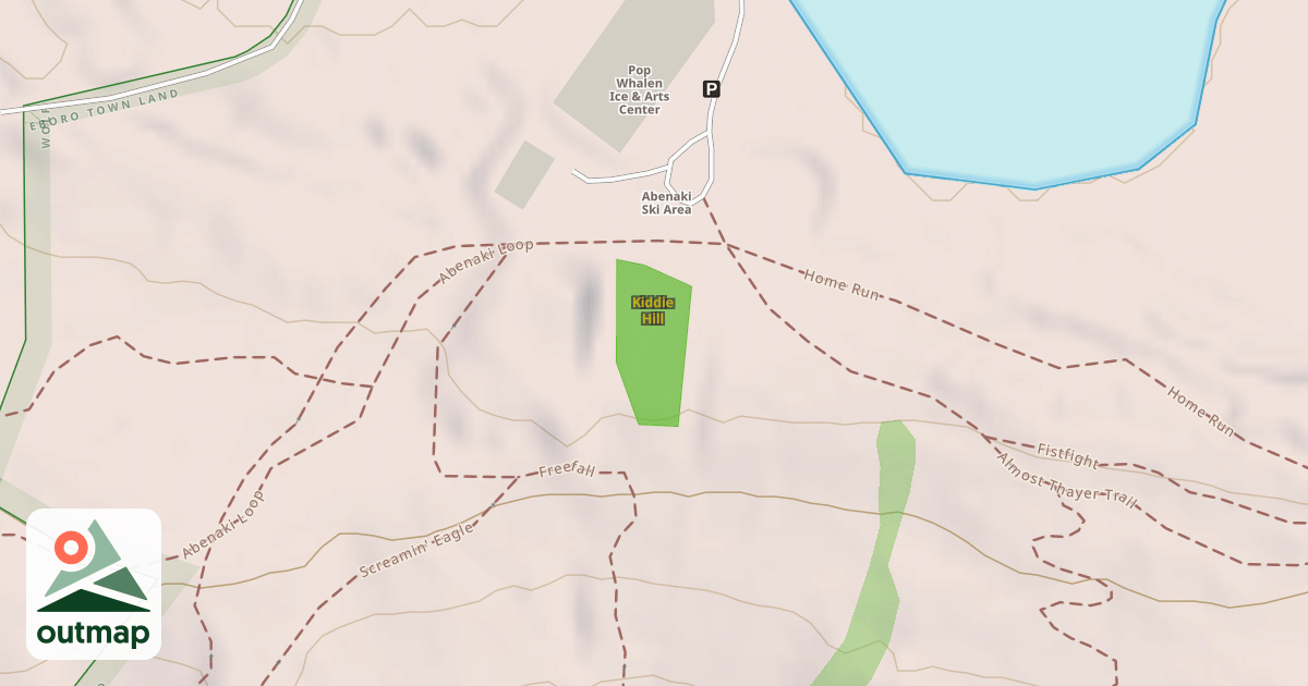 Map of Kiddie Hill