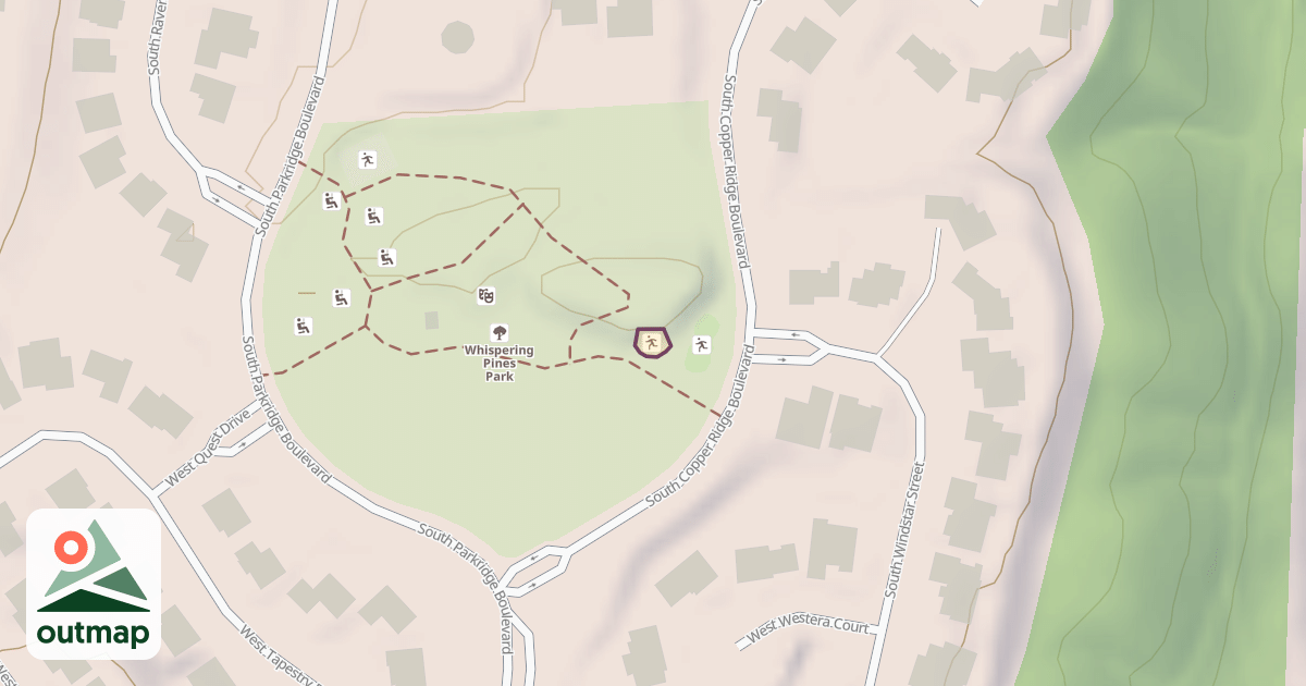 Map of Climbing Site