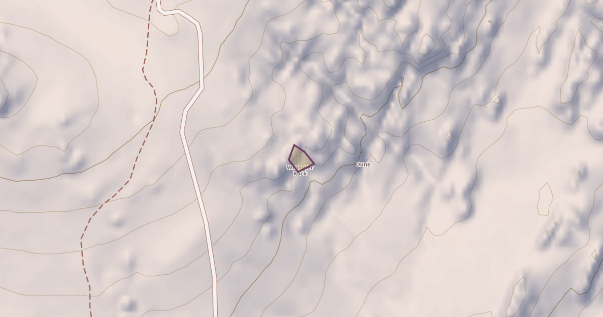 Map preview of Wrangler Rock