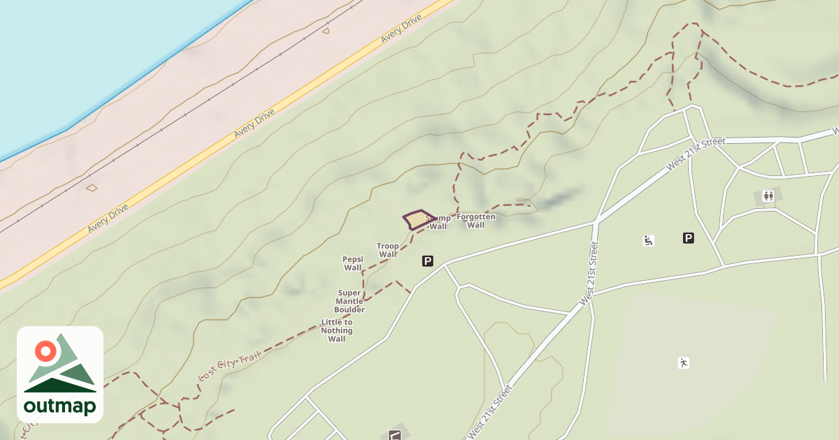 Map of Cub Scout Wall
