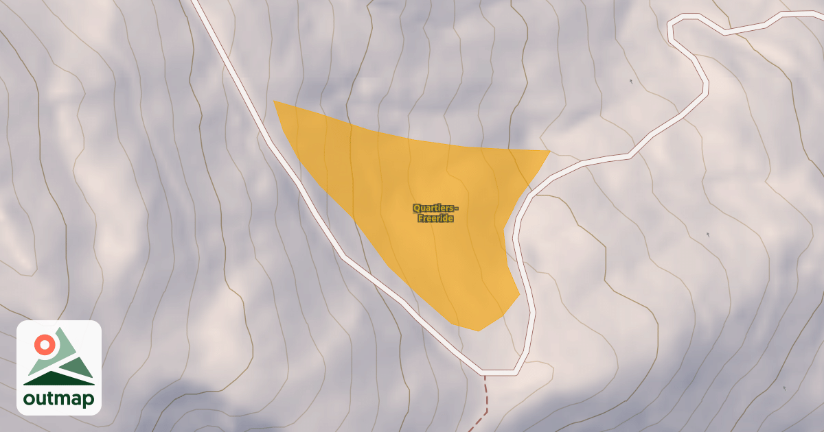 Map of Quartiers - Freeride