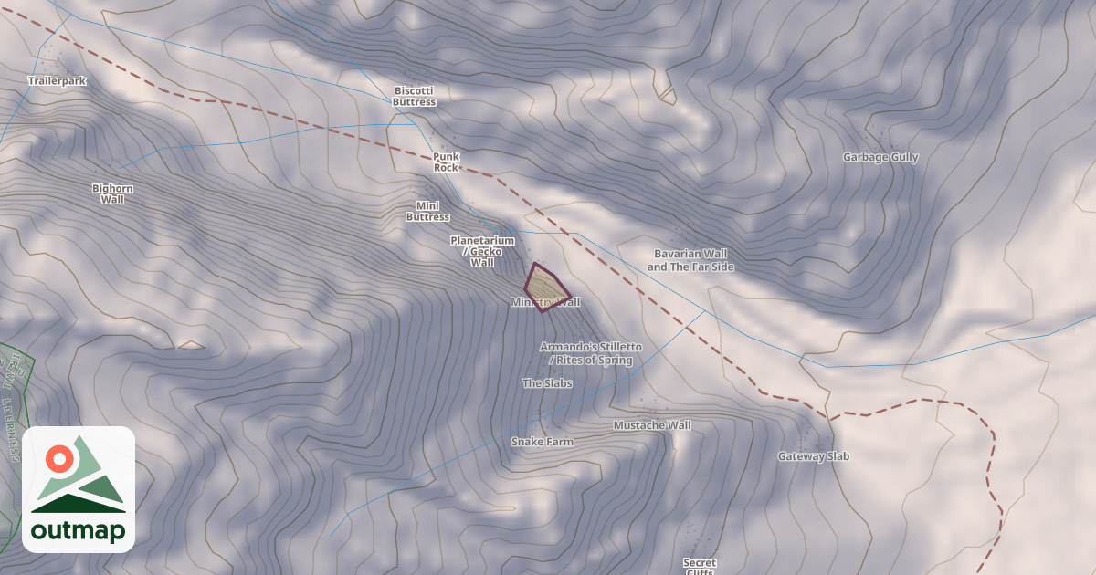 Map of Ministry Wall