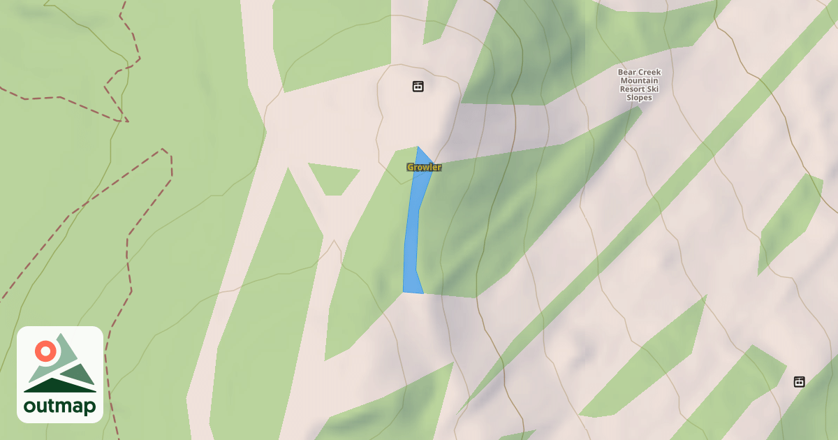 Map of Growler