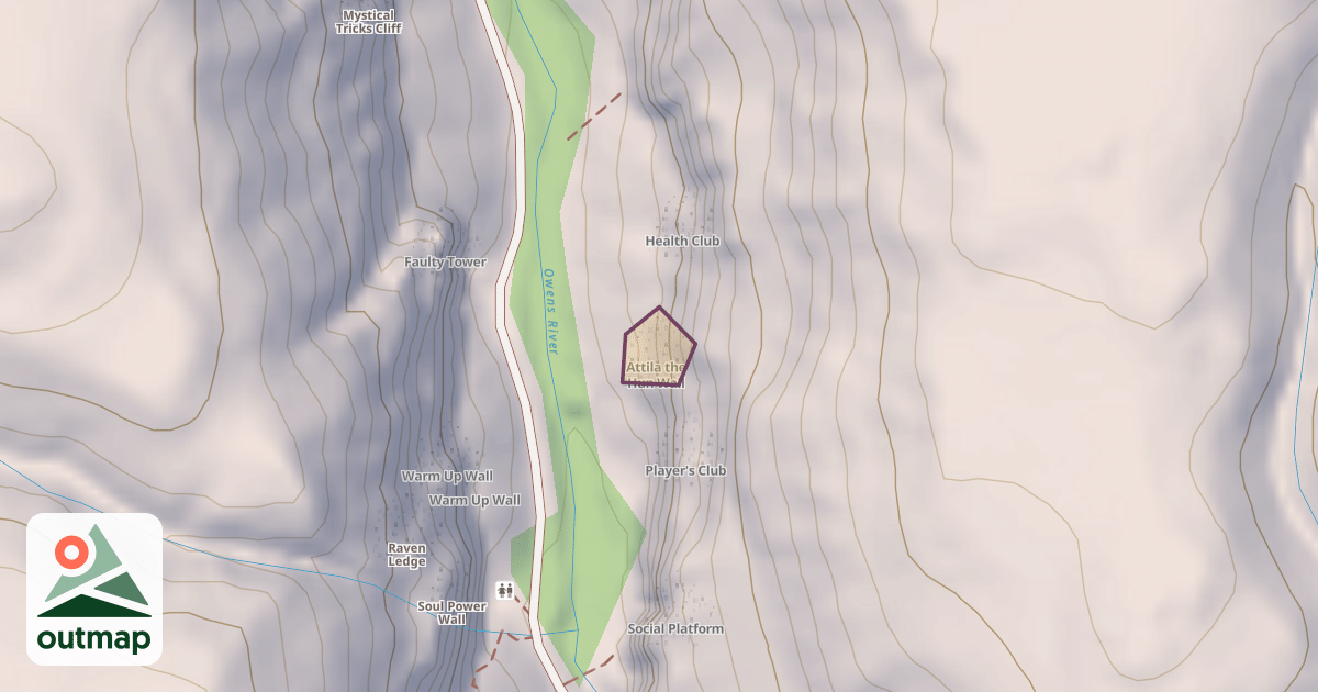 Map of Attila the Hun Wall
