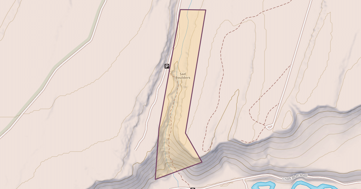 Map preview of Sad Boulders