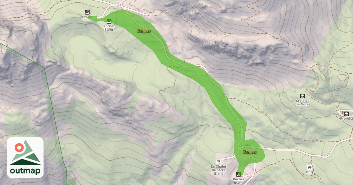Map of Bergers