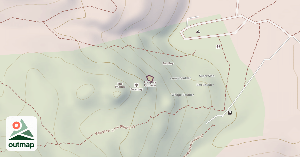 Map of Foreplay Pinnacle