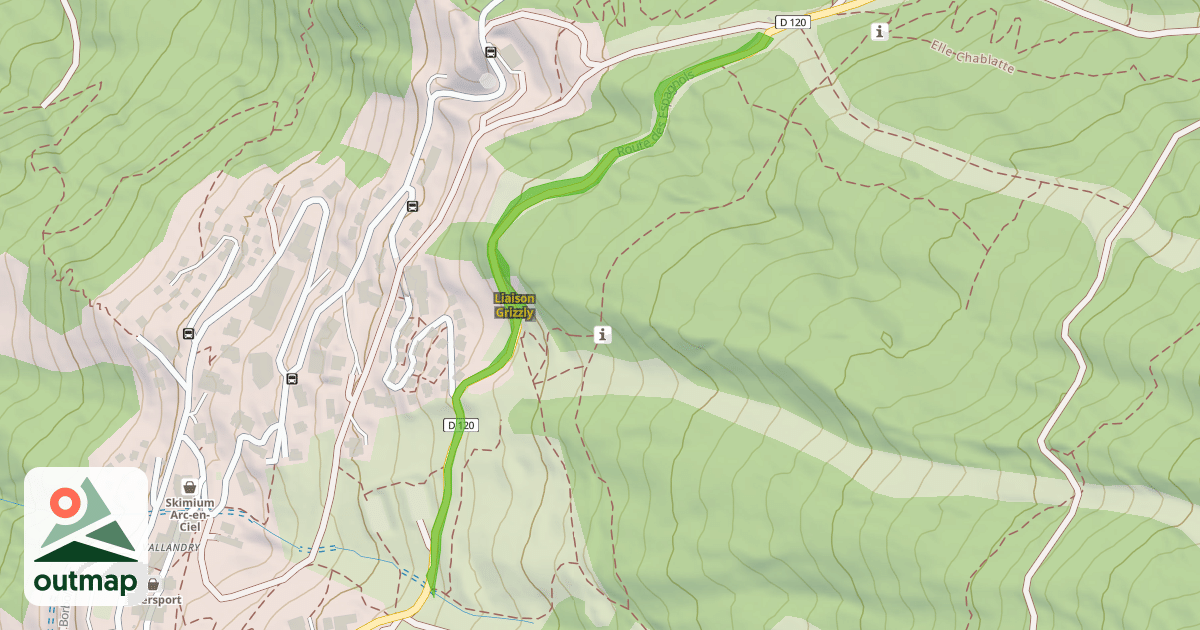 Map of Liaison Grizzly