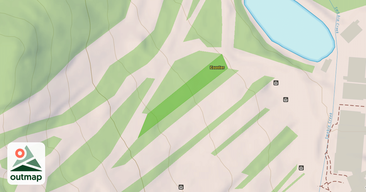 Map of Coaster