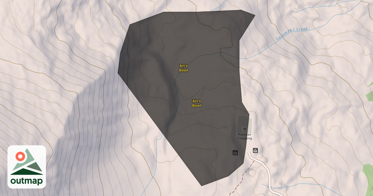 Map of Art's Bowl