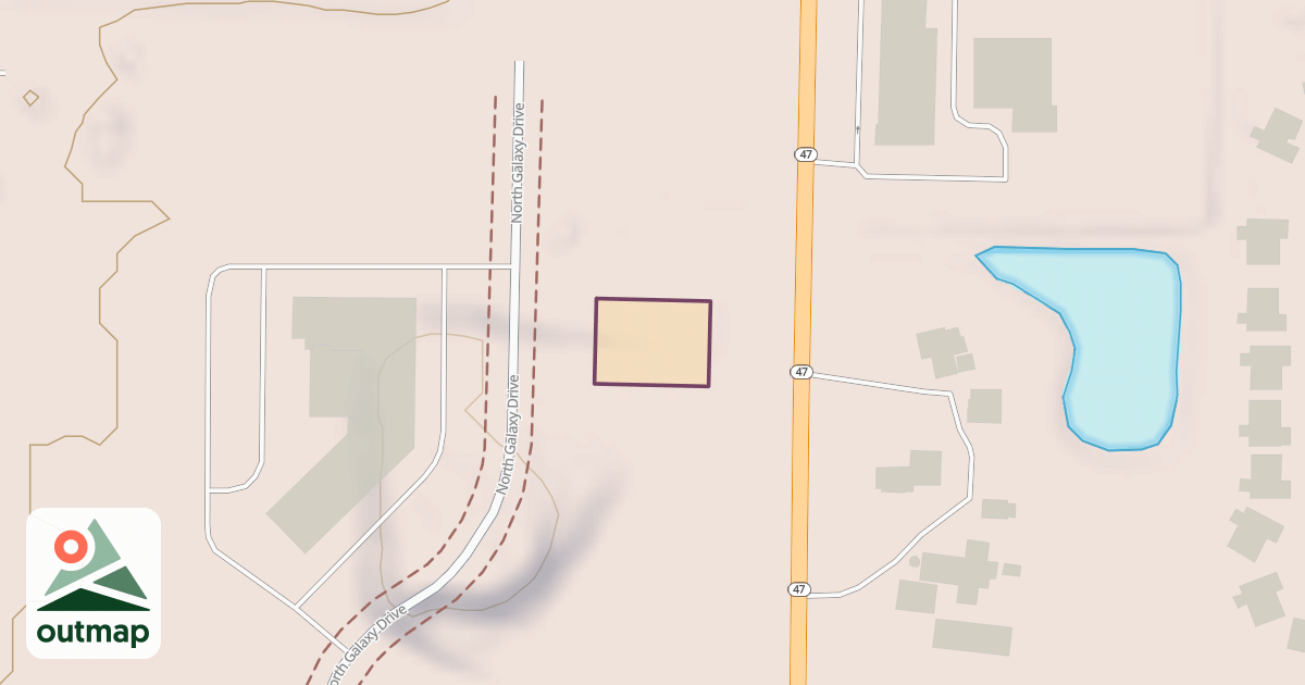 Map of Odyssey Climbing
