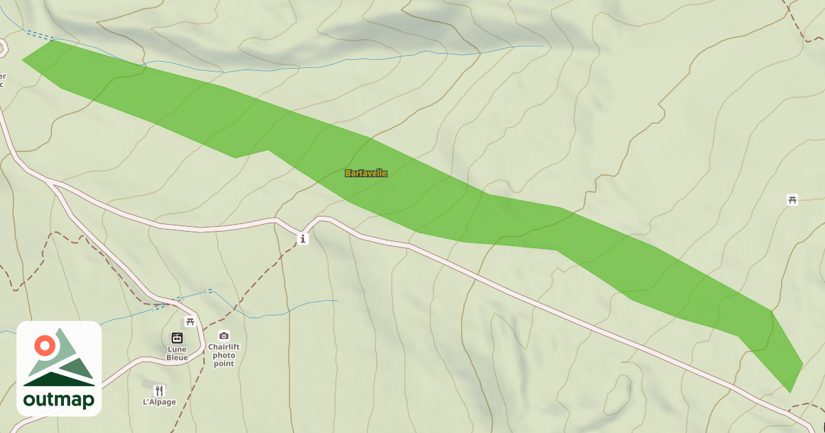 Map of Bartavelle