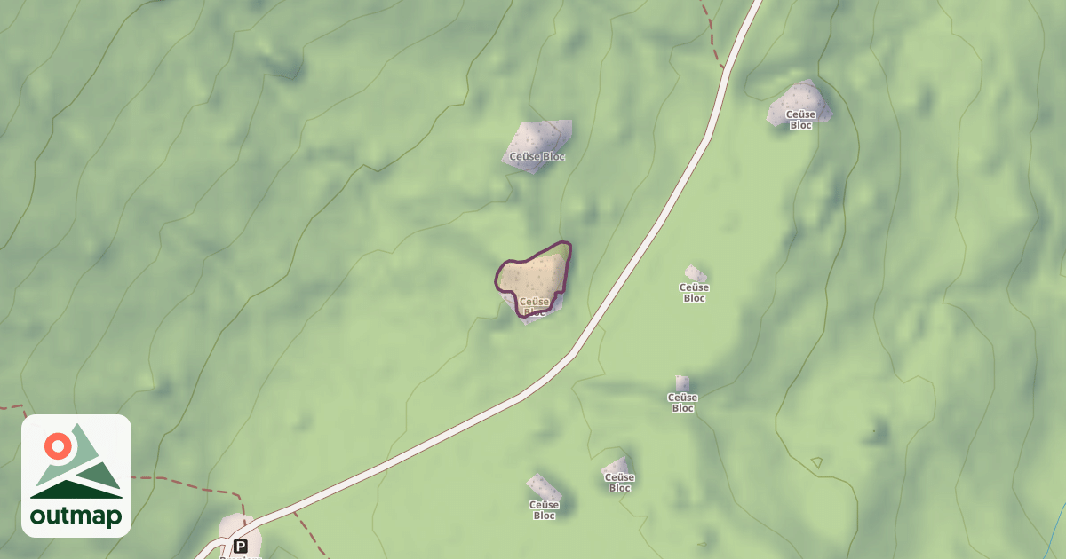 Map of Bloc à Joël