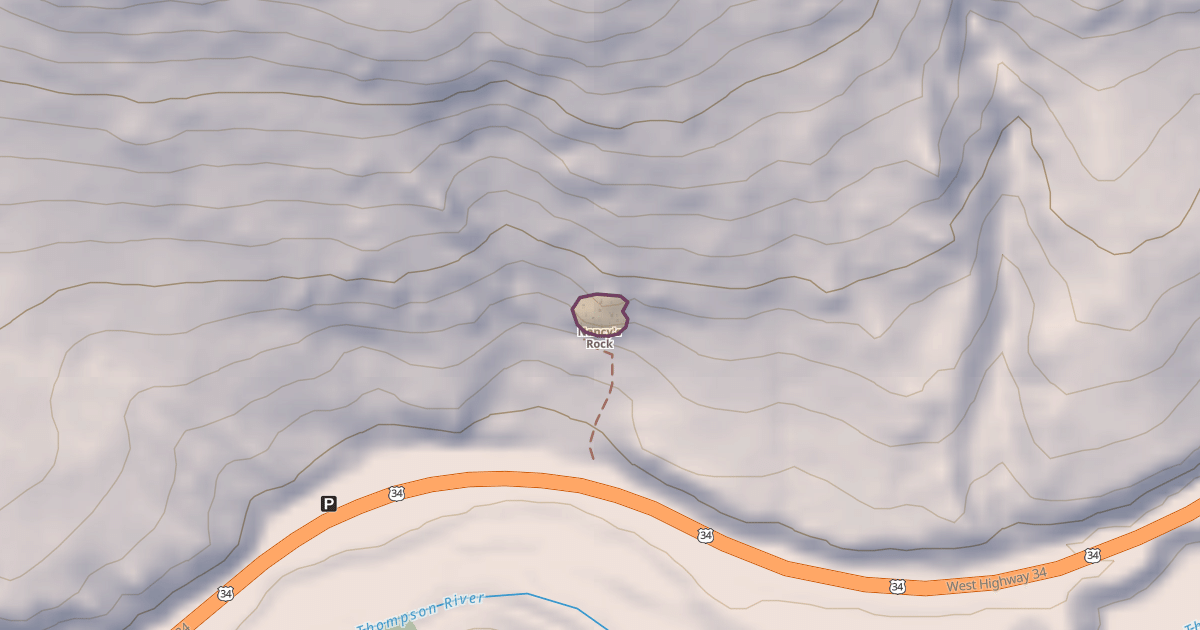 Map preview of Nancy's Rock