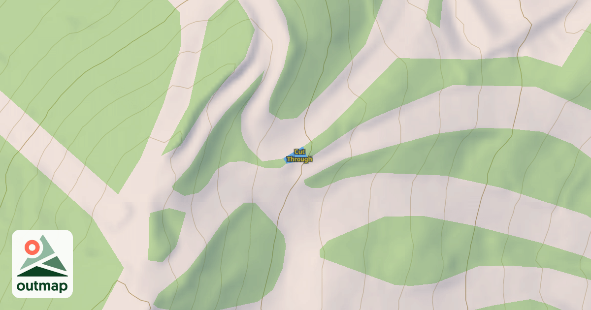 Map of Cut Through