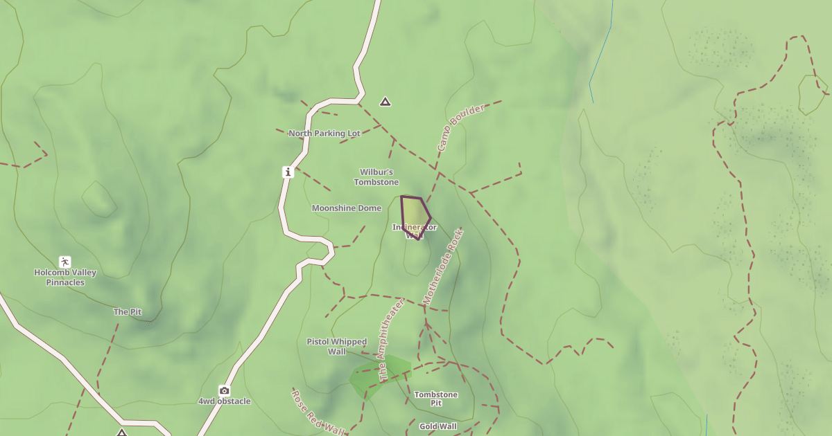 Map preview of Incinerator Wall