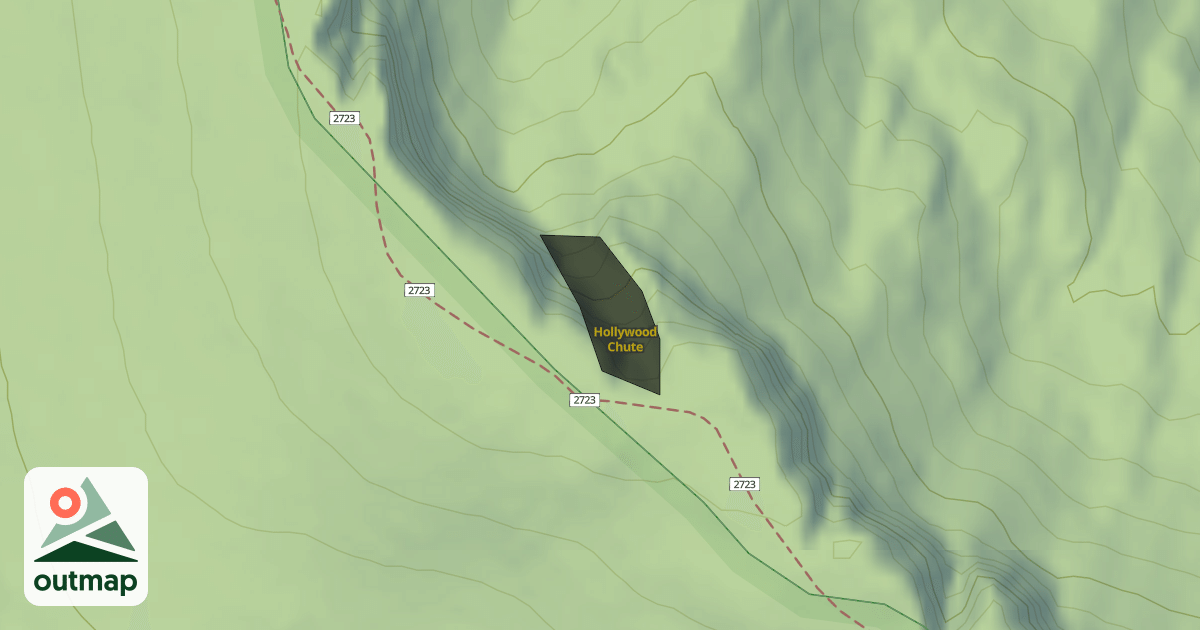 Map of Hollywood Chute
