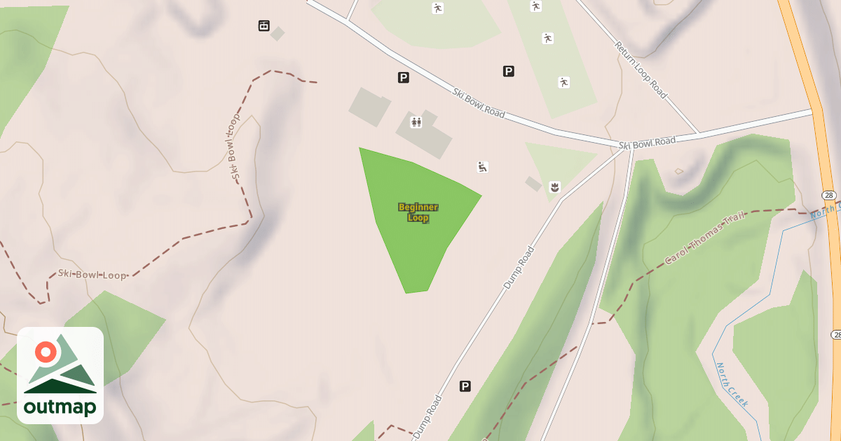 Map of Beginner Loop