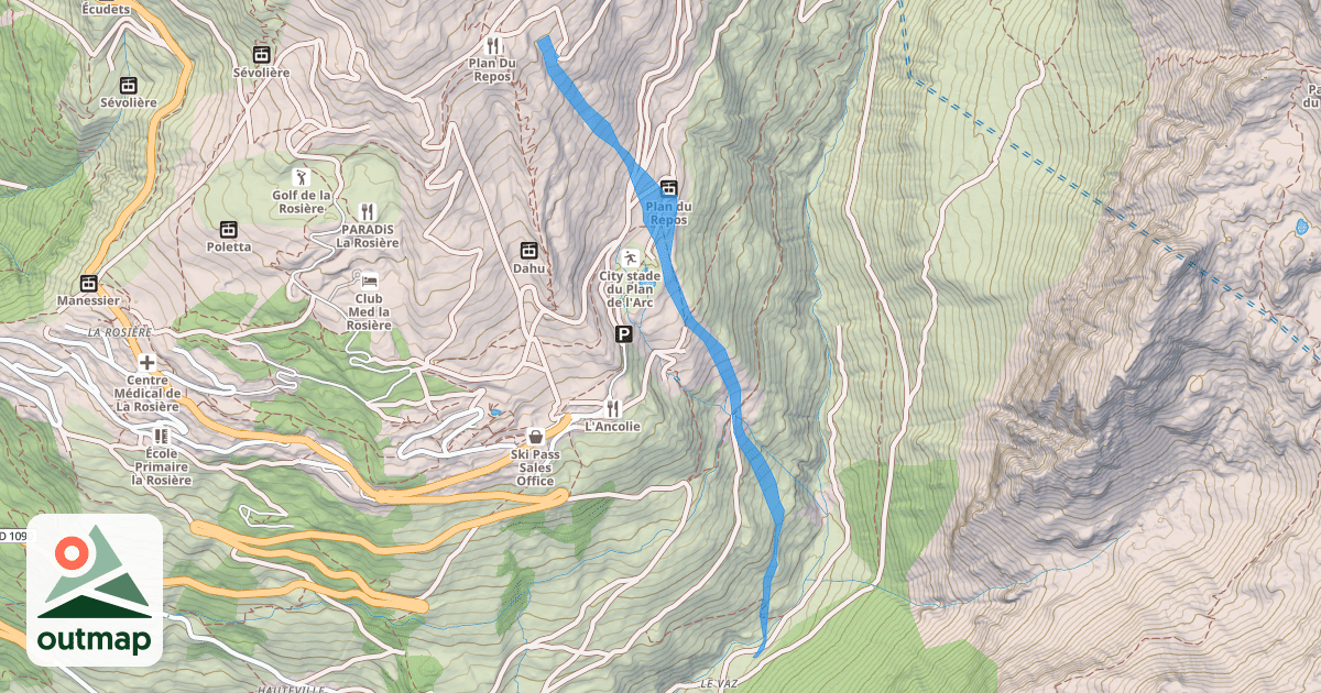 Map of Marmottes