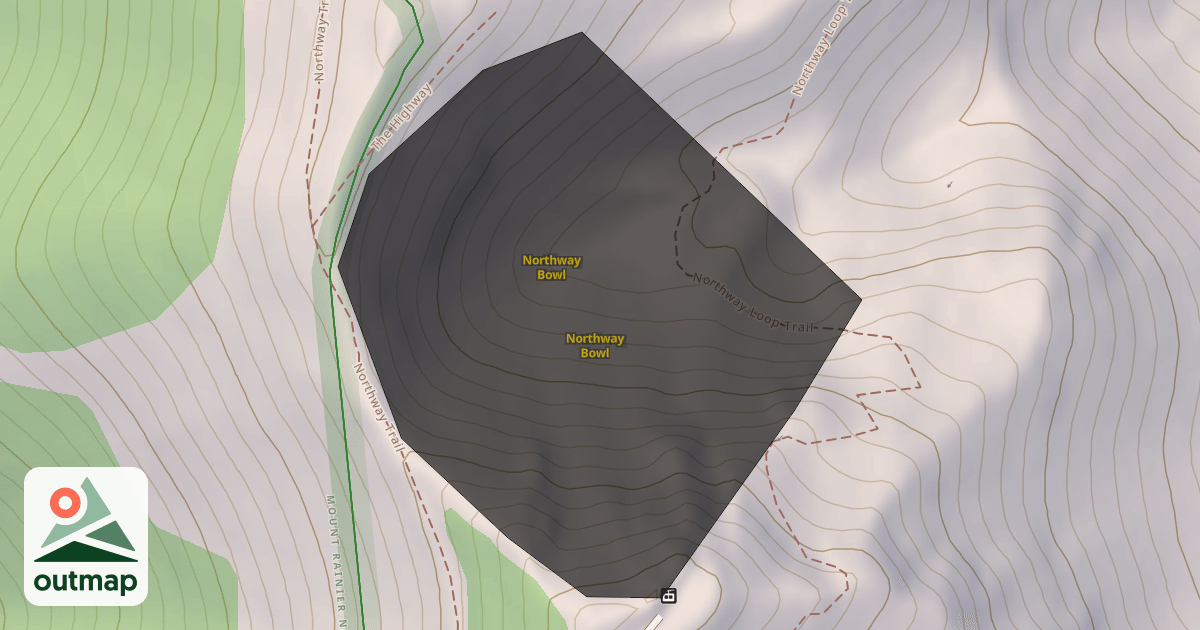 Map of Northway Bowl