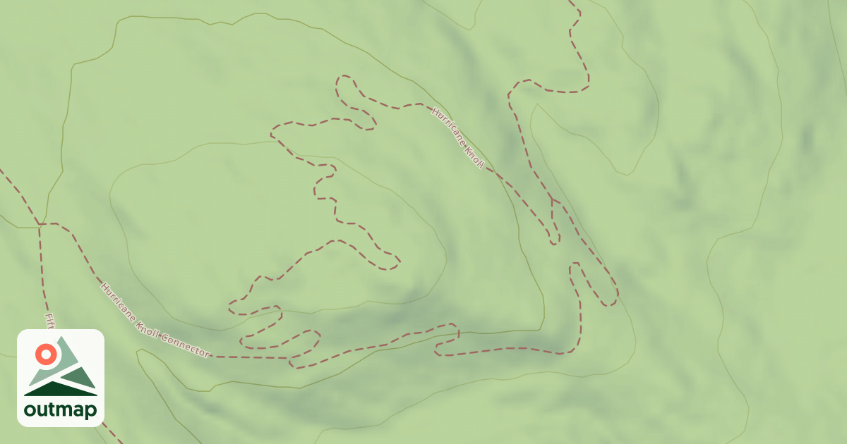 Map of Hurricane Knoll