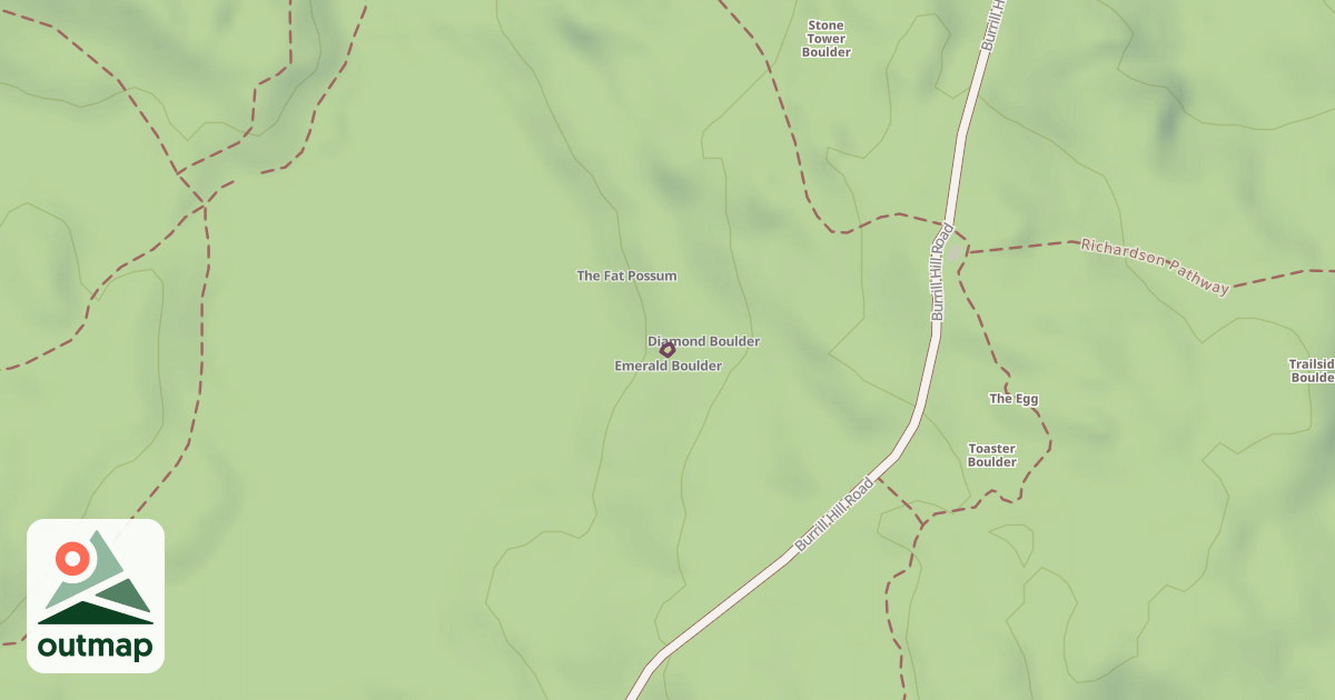 Map of Emerald Boulder