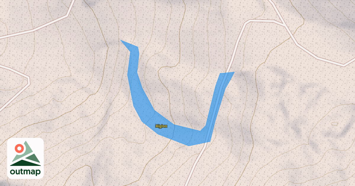 Map of Aiglon