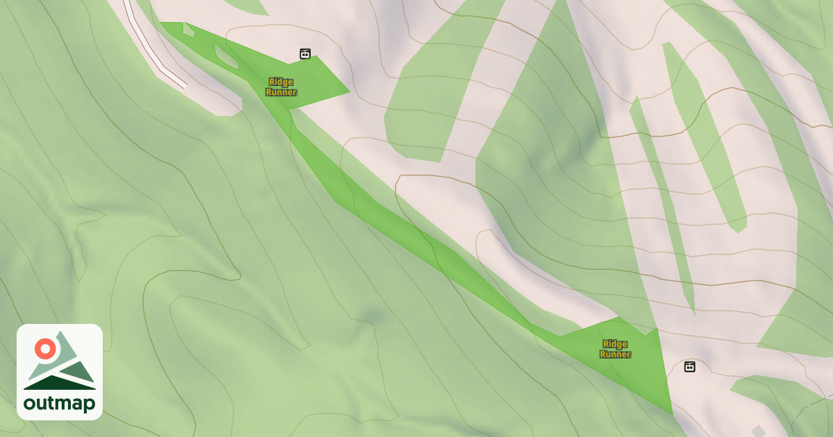 Map of Ridge Runner