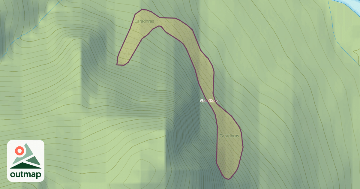 Map of Caradhras