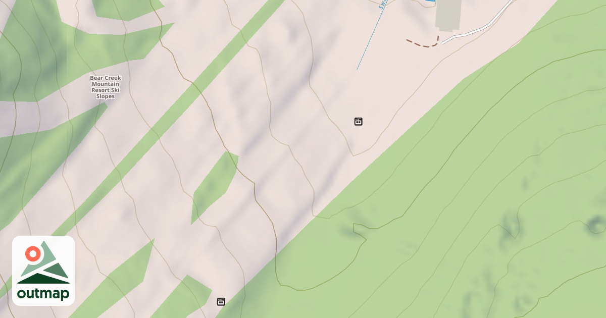 Map of Snowtubing