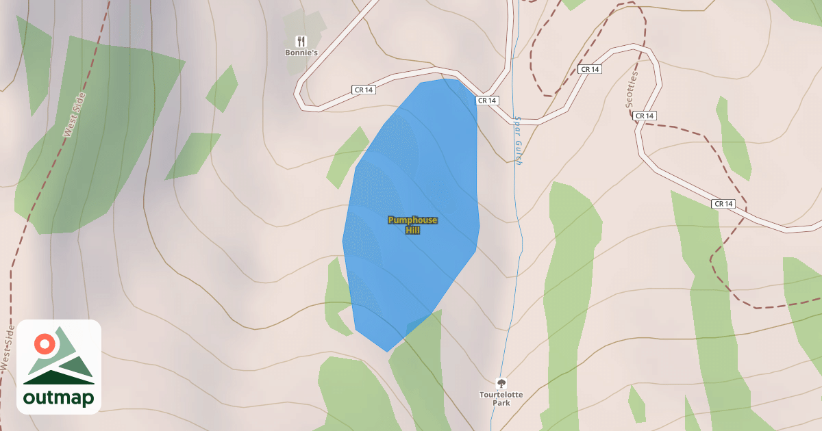 Map of Pumphouse Hill